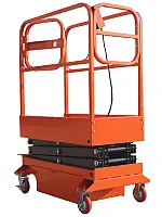 Подъемник ножничный передвижной 240 кг 3,9/5,9 м TOR GTJY AC 220В сетевой