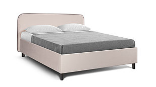 Кровать Альба 140х200 с подъемн. мех. микровелюр бежевый