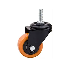 Колеса мебельные поворотные с болтом