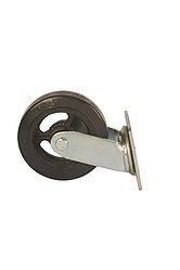 Колесо большегрузное поворотное SCd 63 150 мм обрезиненное (F)