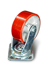 Колесо большегрузное поворотное SCp 55 125 мм полиуретановое (N)