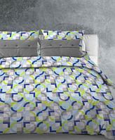 Комплект постельного белья Бояртекс №307 Диалог Вид 9/14 (N) Евро-стандарт (бязь, бирюзовый)