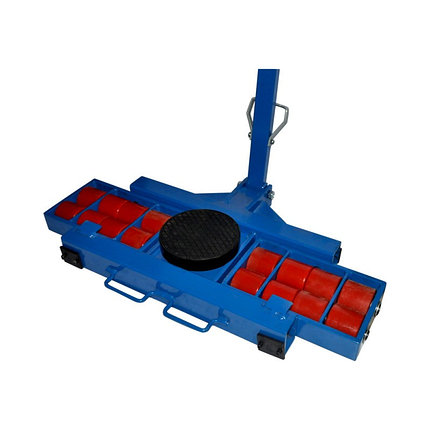 Роликовая платформа поворотная TOR X16 г/п 16 т (с ручкой) (G), фото 2