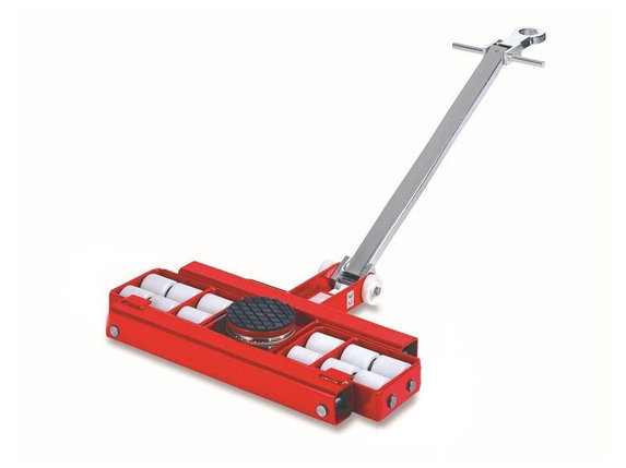 Роликовая платформа поворотная TOR X24 г/п 24 т (с ручкой) (G), фото 2