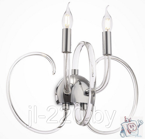 Светильник настенный (бра) Maytoni Modern Atlanta MOD051WL-02TR, IP20, прозрачный