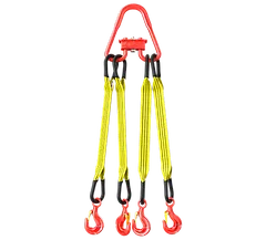 Стропы текстильные четырехветвевые