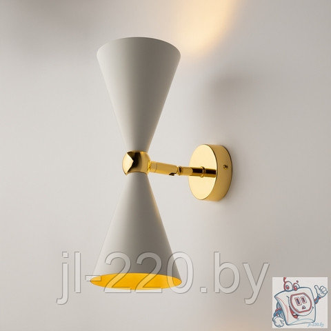 Светильник настенный (бра) Maytoni Modern Vesper MOD108WL-02WG, IP20, золото