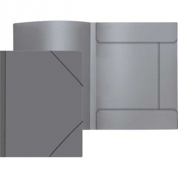 Папка А4 на рез.пл.Attomex450 мкм, серая арт.3070403