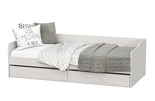 Кровать NN Мебель КР 1 Серия 2 Ясень Анкор светлый 90х200