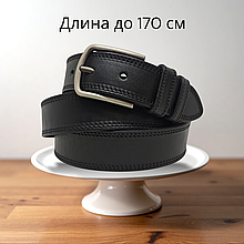 Кожаный ремень ВЕЛИКАН 4см Марун классика черный