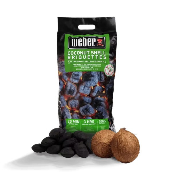 Брикеты кокосовые Weber 4 кг
