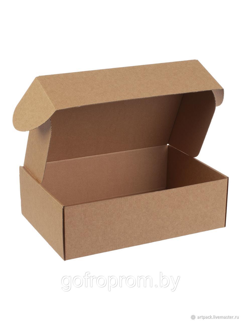 450х125х85 коробка самосборная