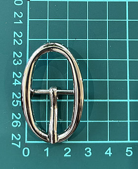 Пряжка металлическая 2995 20мм никель полир.