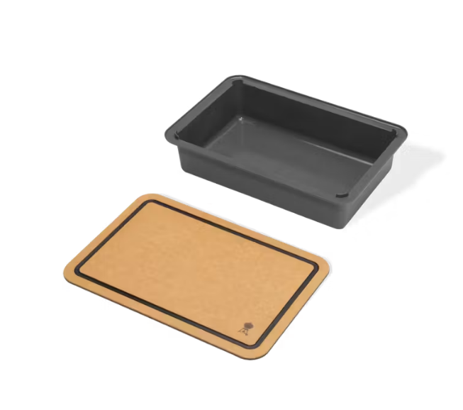 Доска разделочная с поддоном Weber Works Basin and Cutting Board