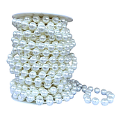 Жемчужная нить 10мм*10м., жемчужный