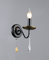 Настенный светильник NewRgy 6810/1W BK+COP