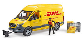 Игрушка Bruder Микроавтобус MB Sprinter DHL с фигуркой 02671