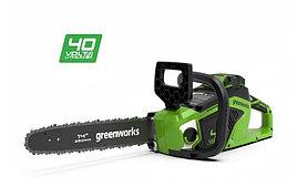 Пила цепная аккумуляторная Greenworks GD40CS18 40В