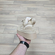 Кроссовки Угги Lowmel Trainer Beige, фото 4