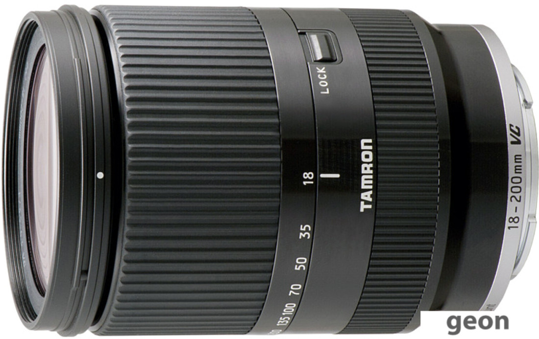 Объектив Tamron 18-200mm F/3.5-6.3 DI III VC для Canon (черный)