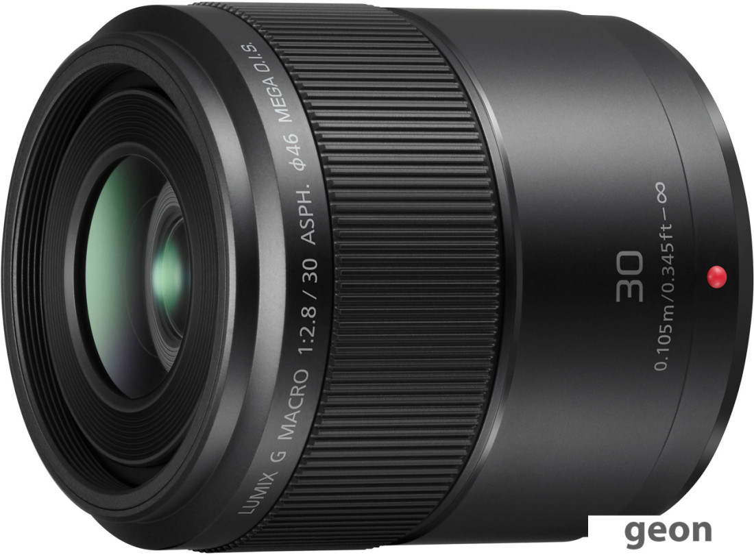 Объектив Panasonic LUMIX G MACRO 30mm f/2.8 ASPH. MEGA O.I.S. (H-HS030)