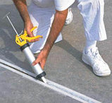 Герметик полиуретановый Sikaflex-719 Universal PU (серый), 600 мл, 1-компонентный, для швов, фото 3