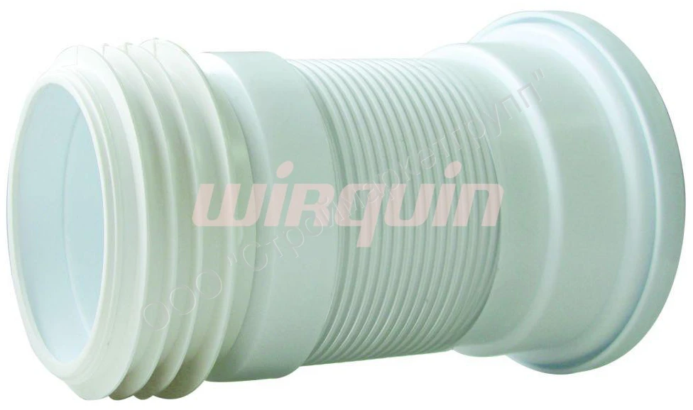 Отвод для унитаза армированный L200-350 мм Виркэн-Рус 70984968