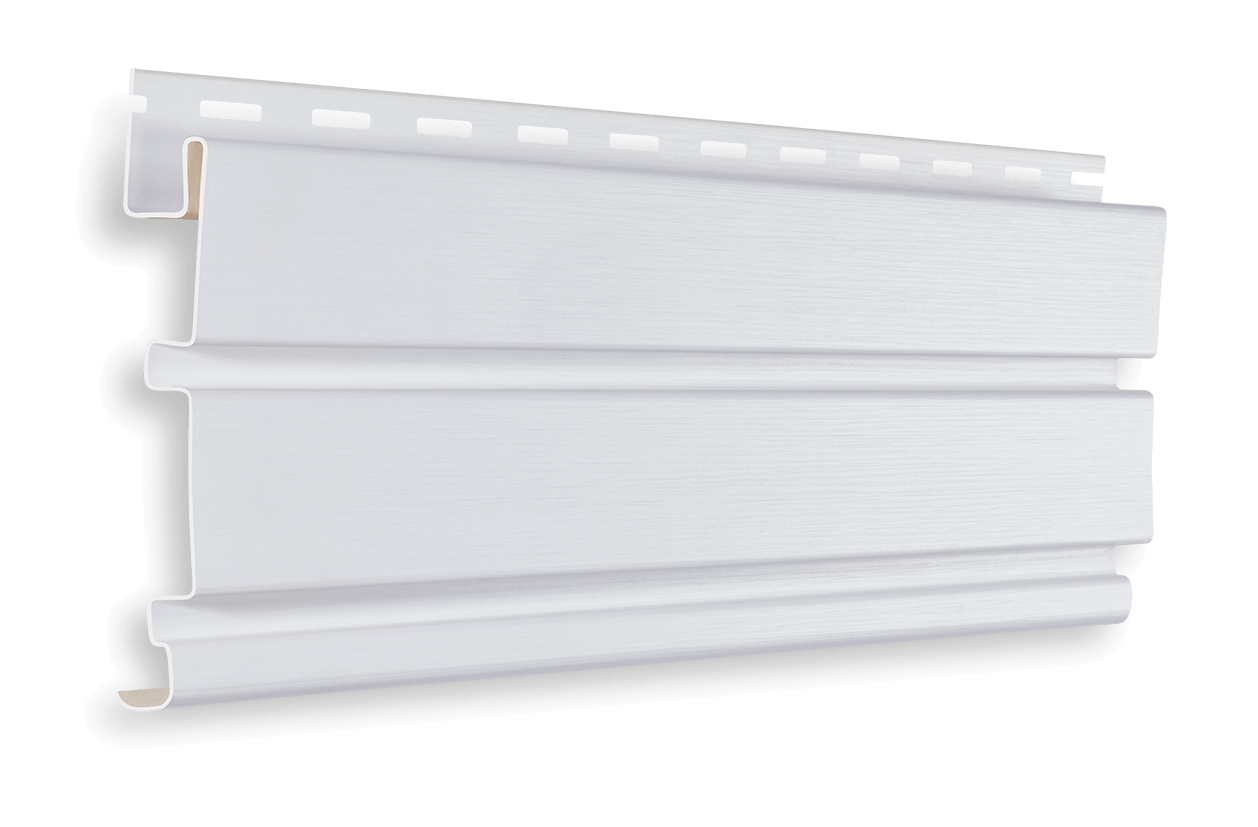 Комплектующие для сайдинга Ю-пласт Добор 110 мм (Белый)