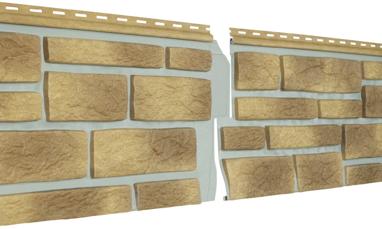 Сайдинг Ю-пласт Фасадная панель Стоун Хаус S-Lock Таганай (Дикий)