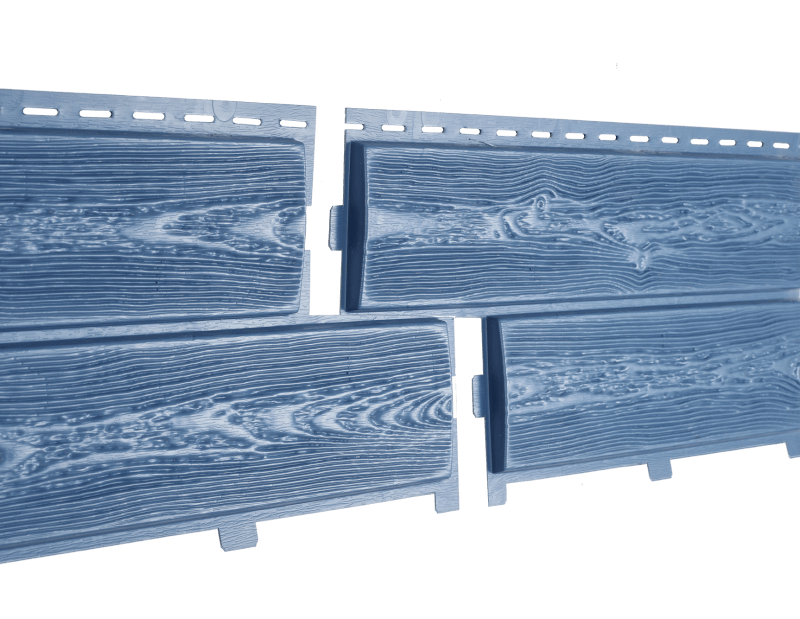 Фасадная панель Ю-пласт Хокла Color (Голубика)