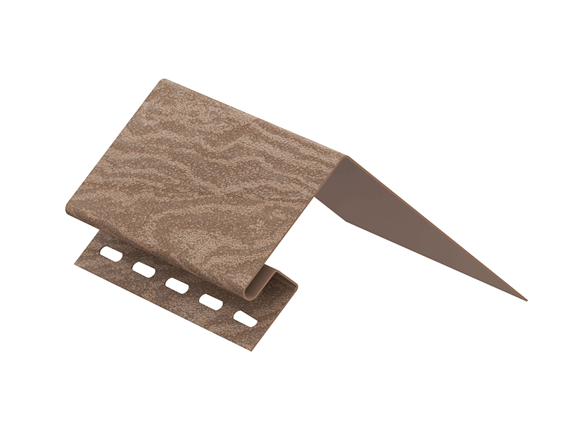 Комплектующие для сайдинга Ю-пласт Околооконная планка  Timberblock Кедр (Натуральный)