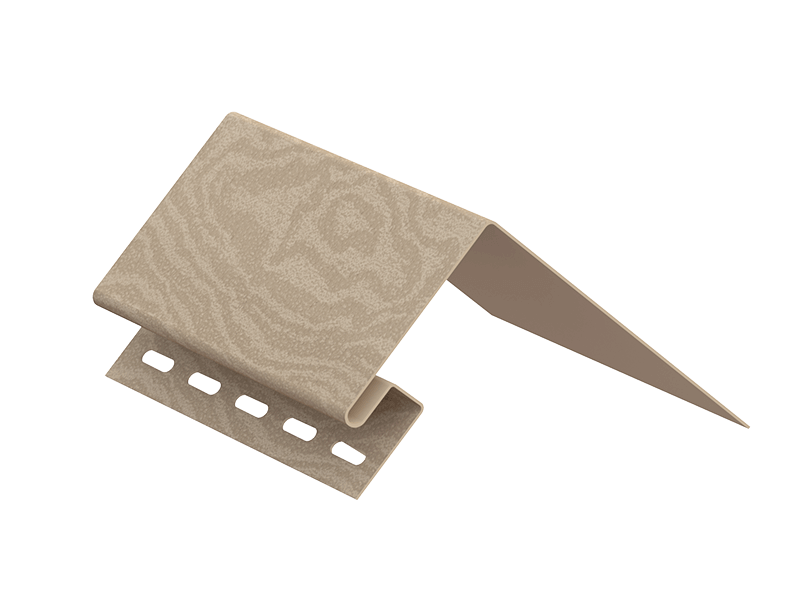 Комплектующие для сайдинга Ю-пласт Околооконная планка  Timberblock Кедр (Светлый)