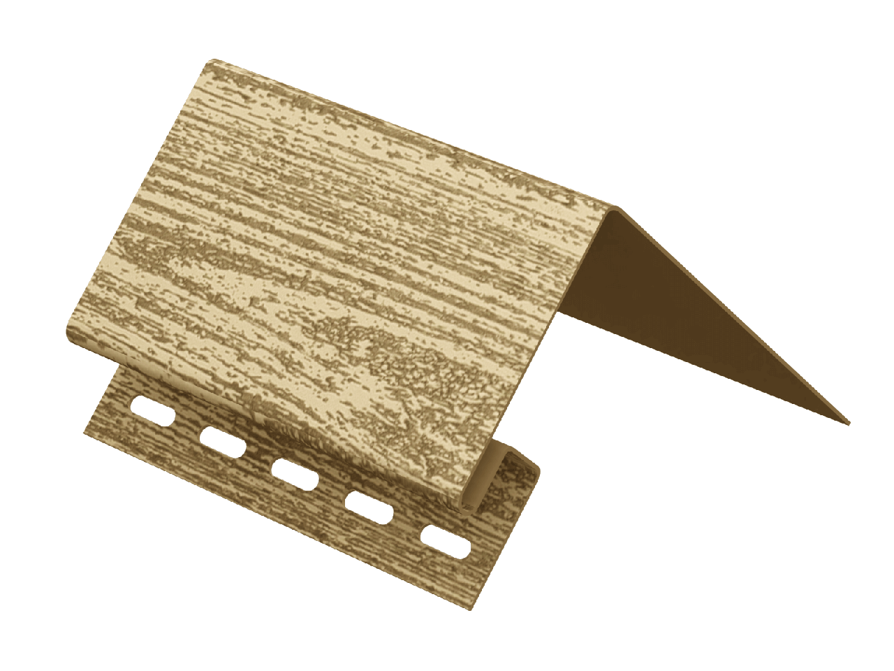 Комплектующие для сайдинга Ю-пласт Околооконная планка Timberblock Ель (Балтийская)