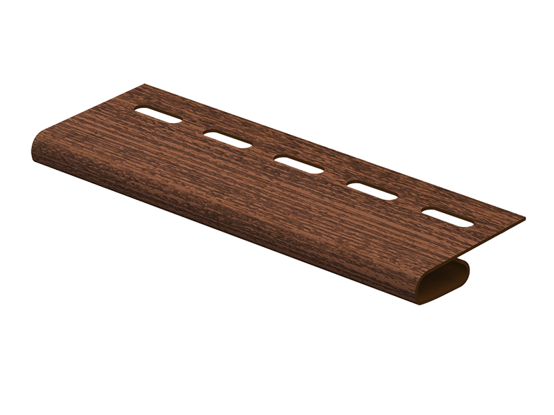 Комплектующие для сайдинга Ю-пласт Завершающая планка Timberblock Ель (Сибирская)