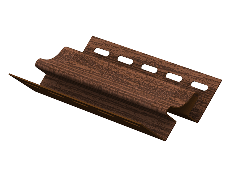 Комплектующие для сайдинга Ю-пласт Внутренний угол Timberblock Ель (Сибирская)
