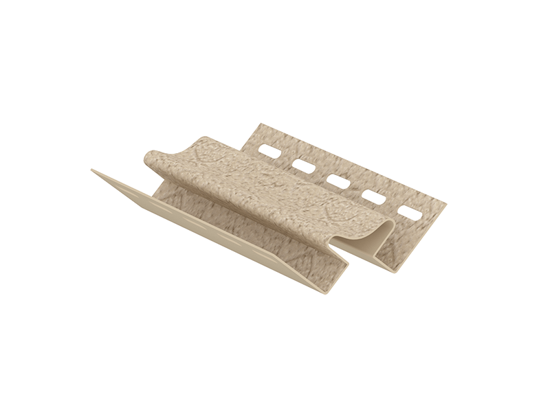 Комплектующие для сайдинга Ю-пласт Внутренний угол Стоун-хаус S-Lock Клинкер (Песочный)