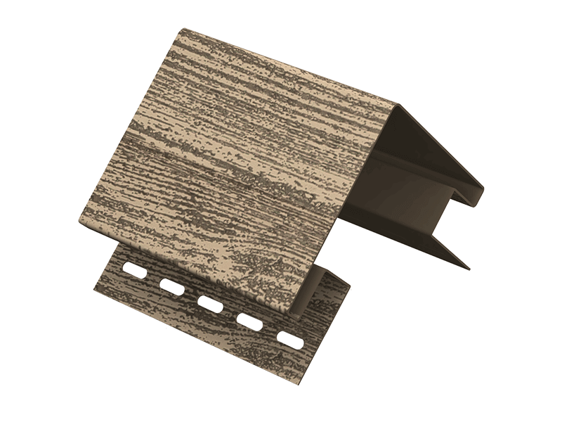Комплектующие для сайдинга Ю-пласт Наружный угол Timberblock Ель (Альпийская)