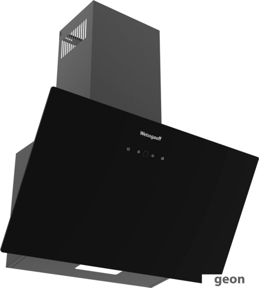 Кухонная вытяжка Weissgauff Yota 600 Touch Black Glass