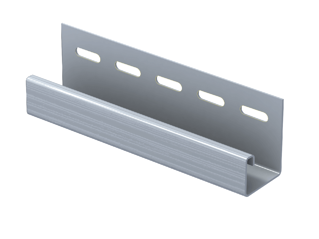 Комплектующие для сайдинга Ю-пласт J-планка Классика (Голубая)