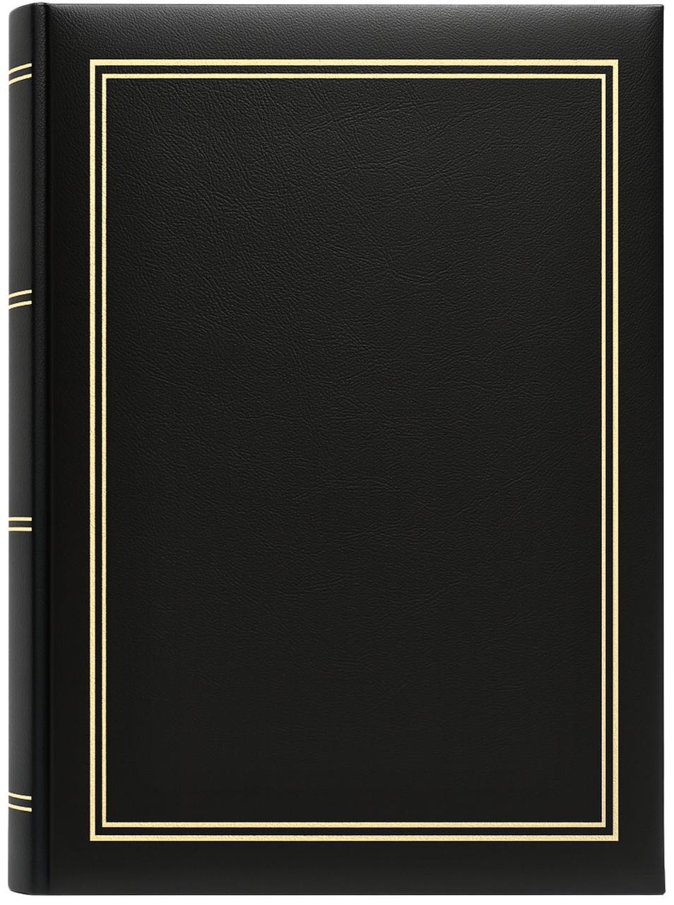 Фотоальбом GEDEON 13х18/50 (книжный переплет, черный)