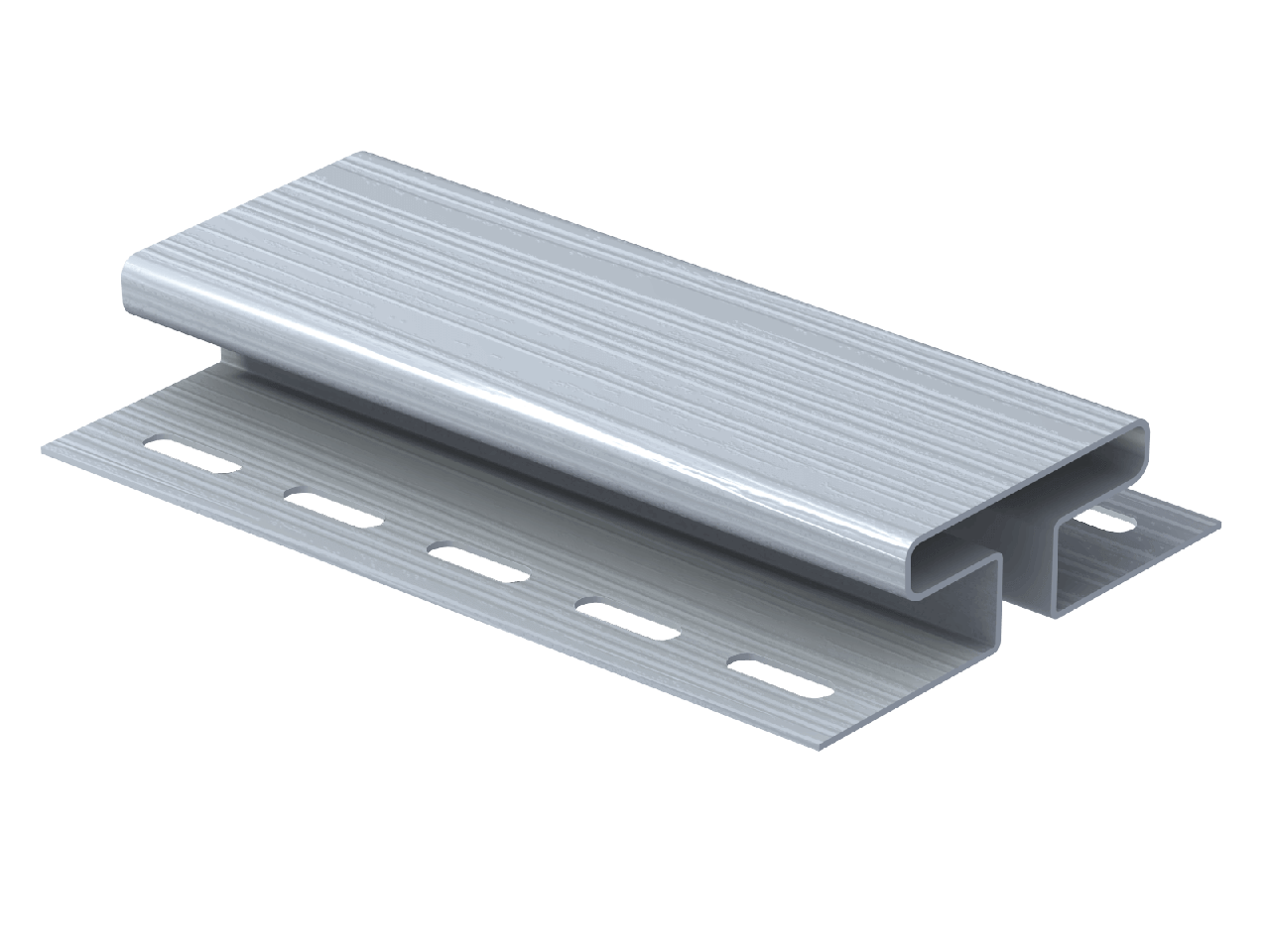 Комплектующие для сайдинга Ю-пласт H-планка Классика (Голубая)