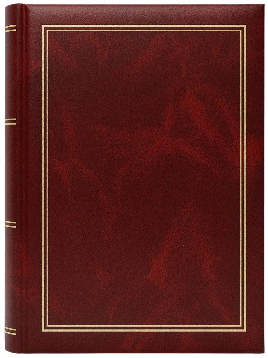 Фотоальбом GEDEON 13х18/50 (книжный переплет, бордовый)