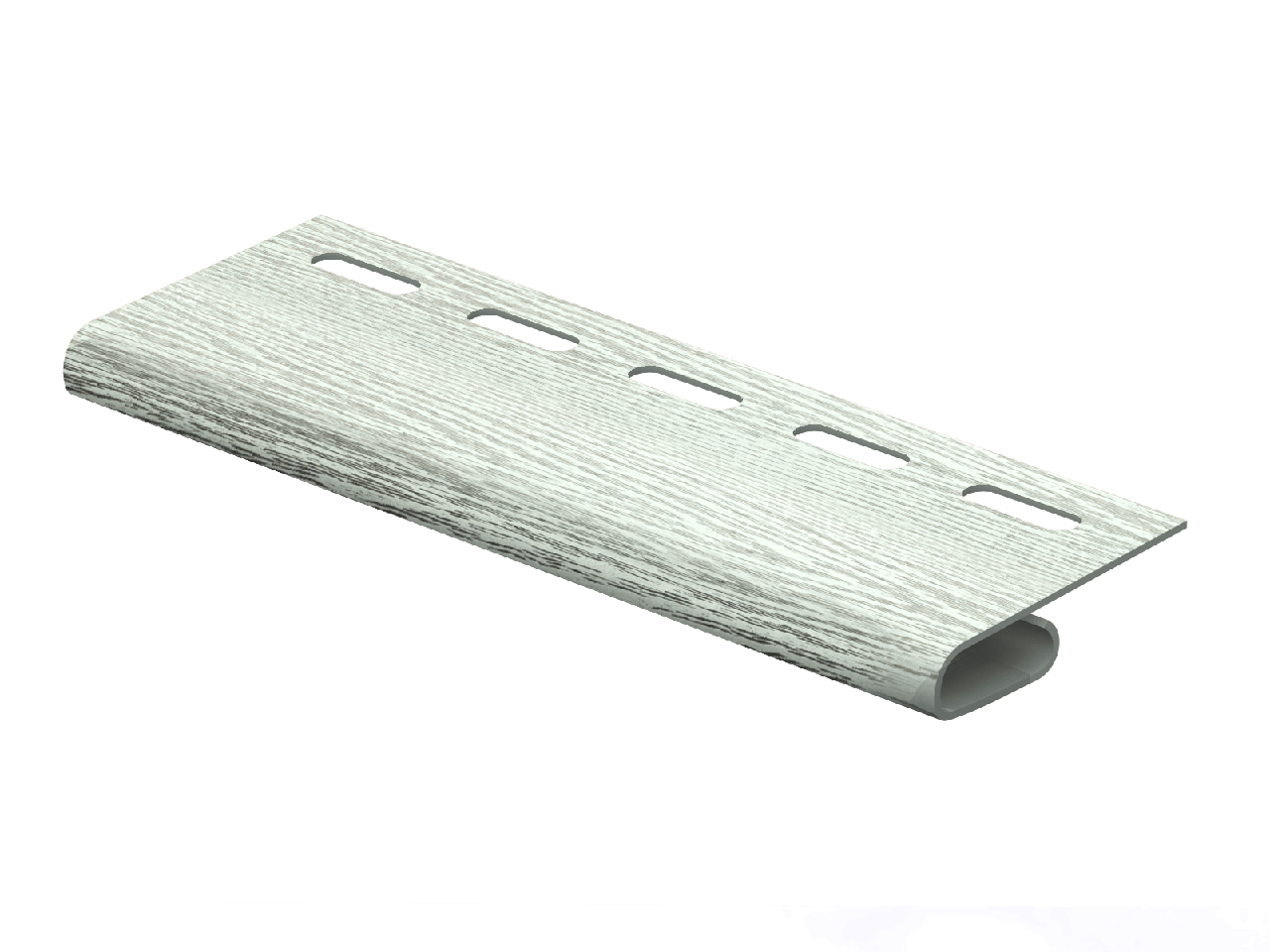 Комплектующие для сайдинга Ю-пласт Завершающая планка Timberblock Ясень (Прованс Зеленый)