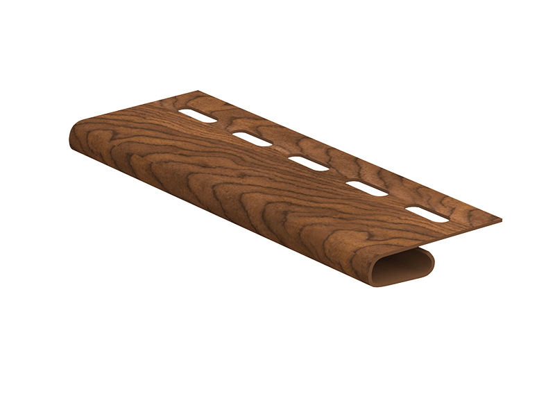 Комплектующие для сайдинга Ю-пласт Завершающая планка Timberblock Пихта (Камчатская)