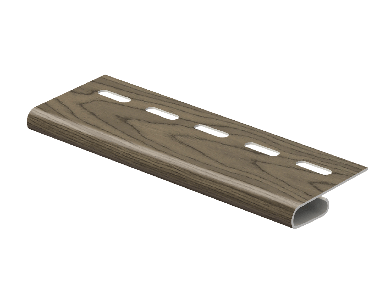 Комплектующие для сайдинга Ю-пласт Завершающая планка Timberblock Пихта (Сахалинская)