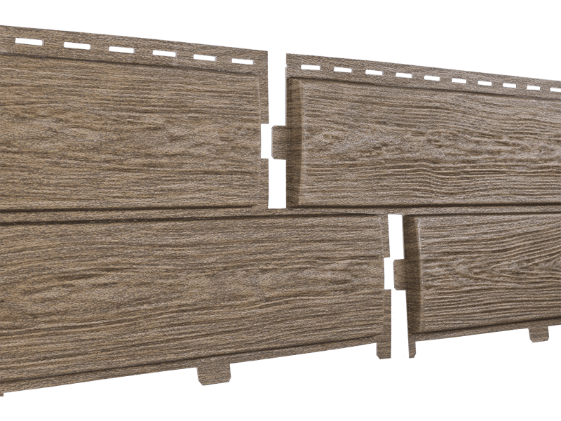 Фасадная панель Ю-пласт Хокла Лиственница (Медовая)