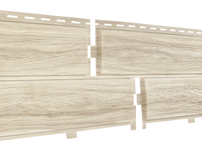 Фасадная панель Ю-пласт Хокла Лиственница (Светлая)