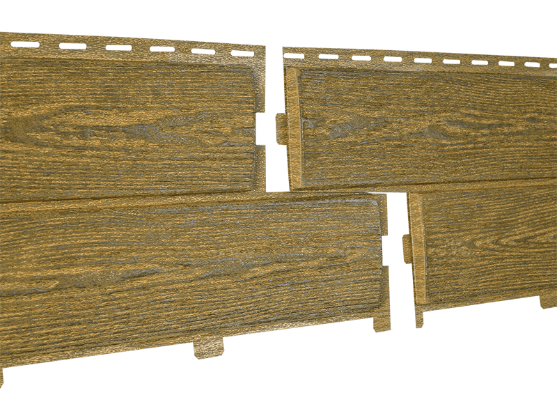 Фасадная панель Ю-пласт Хокла Винтаж (Охра)