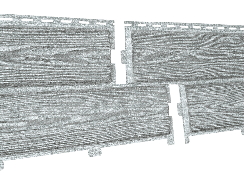 Фасадная панель Ю-пласт Хокла Винтаж (Пепел)