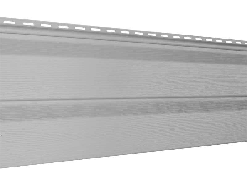 Сайдинг Ю-пласт Корабельный брус (Серый)